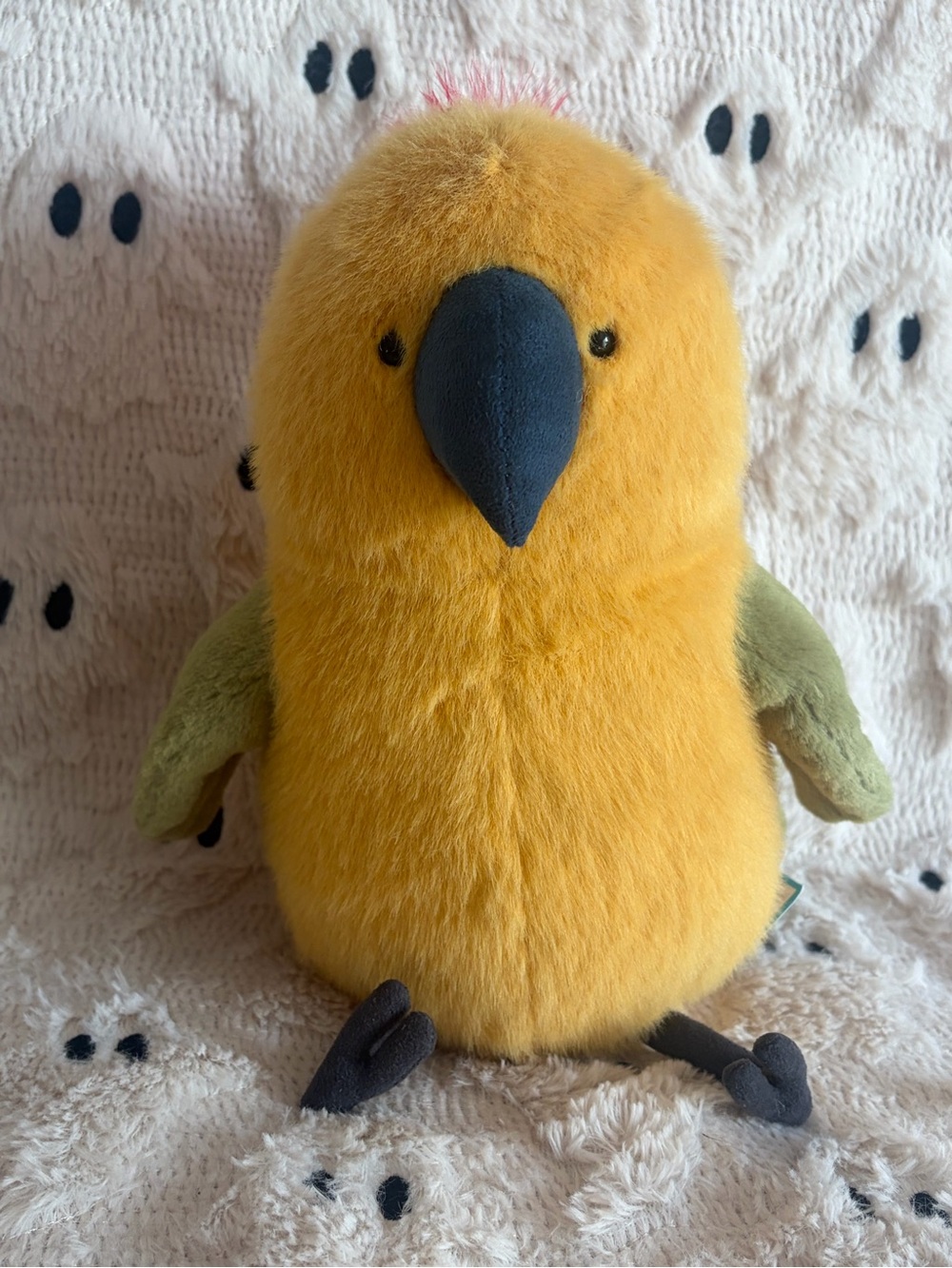 Jellycat Budgeby Parrot - 8.5" Plush Bird - Authentic - New with Tags